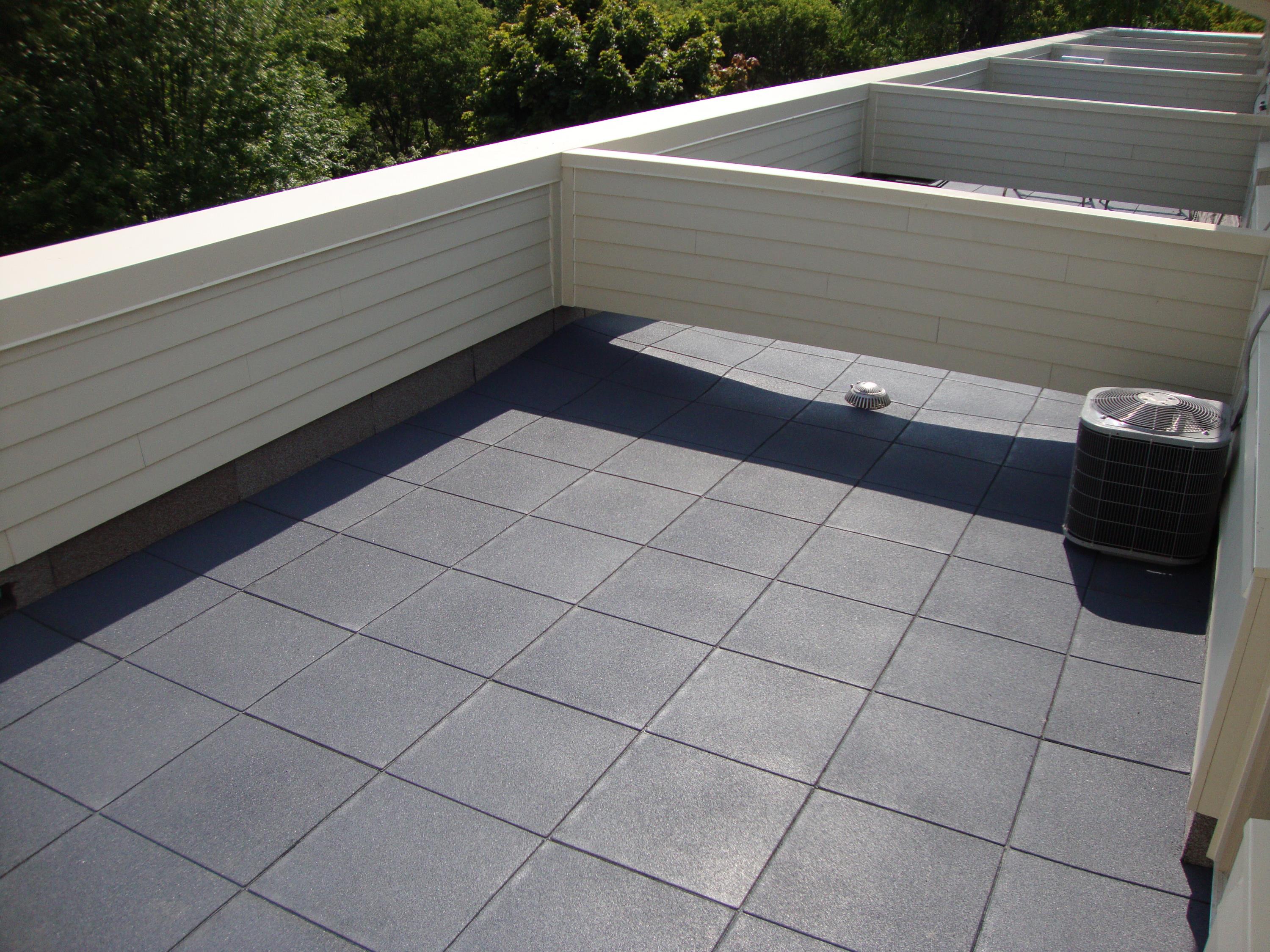 Wind Resistant Pavers Rubber Pavers Roof Deck Floor Locking Pavers Roof Pavers Roof